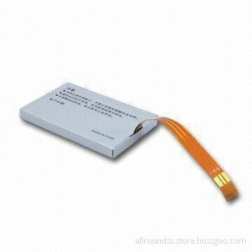 Mobile Phone Battery with 880mAh Capacity, Double IC Protector